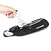 ENKNIGHT Big RFID Money Belt for Travel Running Waist Pack Fanny Pack Gray
