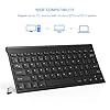 Wireless-Rechargeable-Keyboard-Jelly-Comb-KUS-009D-24GHz-Compact-Wireless-Keyboard-QWERTY-UK-Layout-Ultra-Slim-Portable-Black Wireless Rechargeable Keyboard, Jelly Comb KUS-009D 2.4GHz Compact Wireless Keyboard QWERTY UK Layout, Ultra Slim…