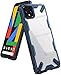 Ringke Fusion X Designed for Google Pixel 4 XL Case, Rugged TPU with Crystal Clear PC Protection for Google Pixel 4XL Case (2019) - Space Blue