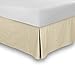 Utopia Bedding Full Bed Skirt - Soft Quadruple Pleated Ruffle - Easy Fit with 16 Inch Tailored Drop - Hotel Quality, Shrinkage and Fade Resistant (Full, Beige)