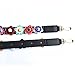 Lam Gallery Flower Rivet PU Leather Wide Purse Replacement Straps for Womens Handbag Replacement Purse Handle Strap Extender Decorative Shoulder Straps Accessories DIY Your Bag Colorful