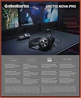 SteelSeries Arctis Nova Pro Multi-System Gaming Headset PS5 PC Switch view 14
