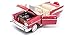 Road Signature 1957 Chevy Bel Air Convertible, Red - Lucky 92108 - 1/18 Scale Diecast Model Toy Car