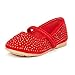 DREAM PAIRS Girl's SERENA-100 Mary Jane Casual Slip on Ballerina Flat (Toddler)