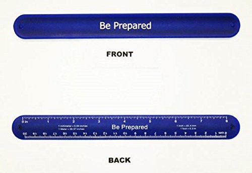 Cub Scout Be Prepared Ruler Slap Band