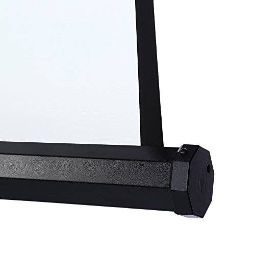 120 Inch Projector Screen Stand Joyheo Portable Tabletop HD 4:3 Foldable Tripod Indoor Outdoor Projector Screen for Home Cinema Sports Office Education Presentations Entertainment - Thumbnail 3