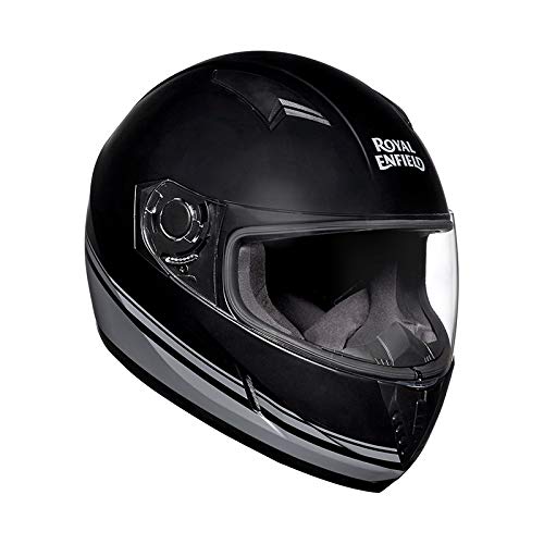 royal enfield helmet matt black