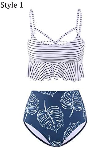 flowy bikini crop top