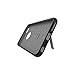 Seidio SURFACE with Metal Kickstand Case for iPhone 6 Plus/6s Plus [Slim Case] - Non-Retail Packaging - Black/Gray