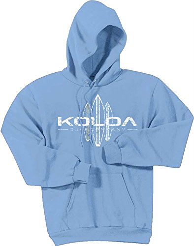 Koloa Surf -Vintage Surfboard Hoodies-Hooded Sweatshirt-Light.Blue-S