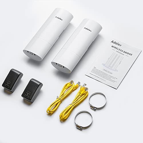 Wireless Bridge Gigabit High Speed,5.8G Point to Point/Multipoint WiFi Bridges Outdoor CPE for