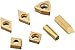 Grizzly T23900 P10 TiN Insert Set (7) for T10293, Machined Stee Length