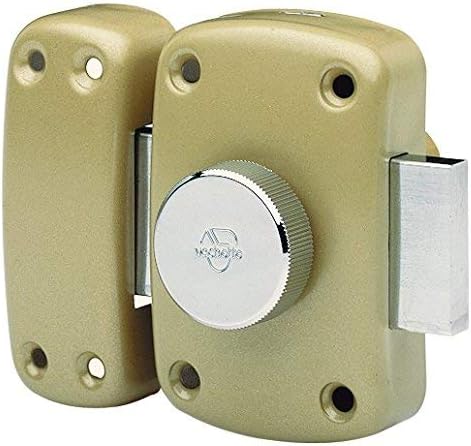 Vachette 67600VRX-45/SC Rim Latch Lock, Beige, 67600-50/SC