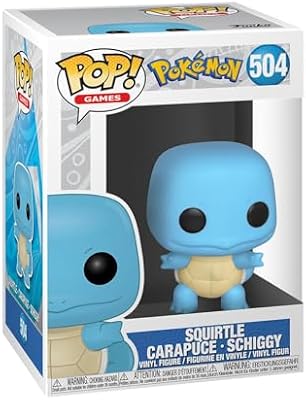 Pop! Games: Pokemon - Squirtle - Figurine en Vinyle de Collection - Idée Cadeau - Produit Officiel - Jouets pour Enfants et Adultes - Figurine modèle pour collectionneurs et Exposition