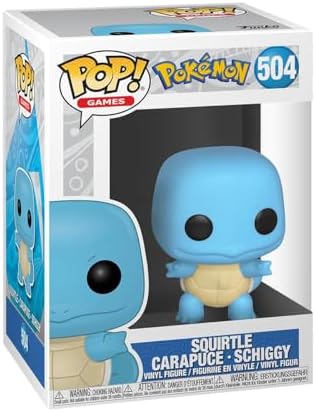 POP! Pokemon - Squirtle - Schiggy - Vinyl-Sammelfigur - Geschenkidee - Offizielle Handelswaren - Spielzeug Für Kinder und Erwachsene - Anime Fans - Modellfigur Für Sammler und Display