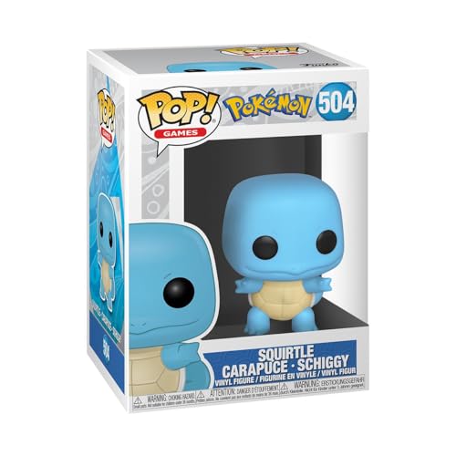 POP! Pokemon - Squirtle - Figura de Vinilo Coleccionable - Idea de Regalo - Mercancia Oficial - Juguetes para Niños y Adultos - Anime Fans - Muñeco para Coleccionistas y Exposición