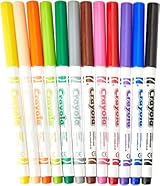 CRAYOLA SuperTips Washable Fineline Markers Assorted Colours 144 Pack view 2