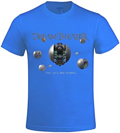 XPing The Astonishing Dream Theater Cotton Fashion T Shirt for Mens Blue