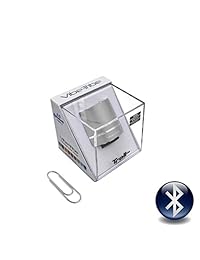 Vibe Tribe   Troll Mini Silver: El Ultracompact vibración altavoz, 3 W, con Bluetooth y manos libres.