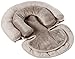 JJ Cole - Head Support, Newborn Head and Neck Support for Car Seat and Stroller, Designed to Adjust with Age, Grey Herringbone, Birth and Up