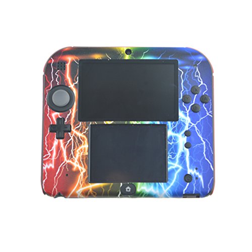 image for TECTINTER Lightning Design Video Game Vinyl Skin Decal for Nintendo 2D
