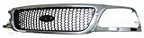 Ford F150 Truck 99-03 Front Grille Car Chrome/PTD 4Wd W/HoneyComb Inserts