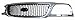 Ford F150 Truck 99-03 Front Grille Car Chrome/PTD 4Wd W/HoneyComb Inserts