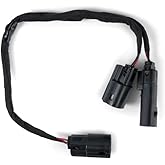 BRP Ski-Doo Snowmobile USB Plug Extension, Black, Cable Assembly, Snowmobile Cable, Cable, REV Gen4