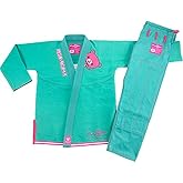 FLUORY BJJ Gi for Ladies Women Brazilian Jiu Jitsu Suit Female Kimonos Women BJJ Uniform