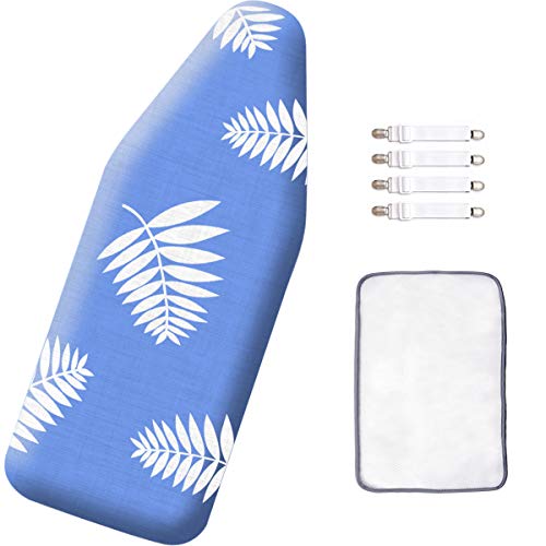 12.5 x 30 Inch Mini Ironing Board Cover with 100 Cotton Iron Cover