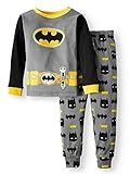DC Comics Batman Toddler Boy Cotton Tight Fit Pajamas (5T) by AME