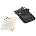 Lewark Neck Travel Wallet Pouch with RFID Blocking Passport Holder