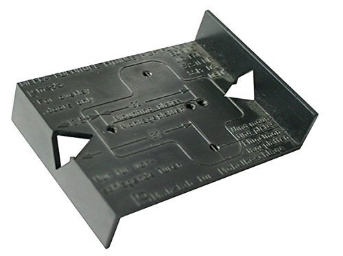 Concealed Hinge & Mounting Plate Drilling Jig - 26mm & 35mm Cup Template for Kitchen Bedrooms Bathrooms x20