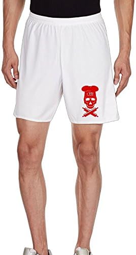 Pants with Adult Training Cargo Men's Red Skull Chef with Rolling Pin
