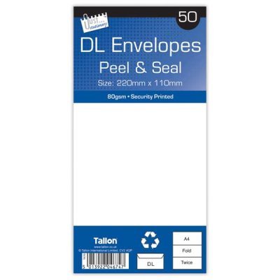 DL Envelopes Peel & Seal 220mm x 110mm