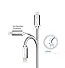 LAX iPhone Charger Lightning Cable - MFi Certified Durable Braided Apple Lightning USB Cord for iPhone 11/11 Pro Max/XS Max/X/iPad, iPod & More