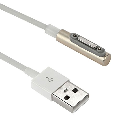 Original THESMARTGUARD Sony Xperia Z3 Compact Magnet Ladekabel und integrierter LED Anzeige für den Ladestrom in gold - NEU mit überarbeiteter Ladegeschwindigkeit! - Länge: 1 Meter