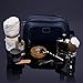 Vetelli Gio Toiletry Bag for Men - Dopp Kit - Handmade for Travelling Vacations and Adventures (Blue)