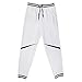 Keybur Men's Harem Casual Baggy Hiphop Dance Jogger Sweatpants Trousers (Asia Size XL-US Size M, White)