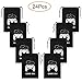AhlsenL 24 Pack Video Game Bags Black Gaming Party Bags Pattern White Gamepad Two Drawstring with Button Non-Woven Fabrics for Kids Birthday Party