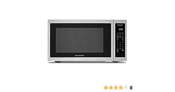 Amazon.com: KitchenAid KMCC5015GSS - Horno de microondas para encimera  (21.7 in) : Hogar y Cocina