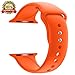 BOTOMALL Compatible with Apple Watch Band 38mm 40mm 42mm 44mm Classic Silicone Sport Replacement Strap Bracelet for iwatch All Models Series 4 Series 3 Series 2 Series 1 S/M M/L (8Pack, 38/40mm S/M)