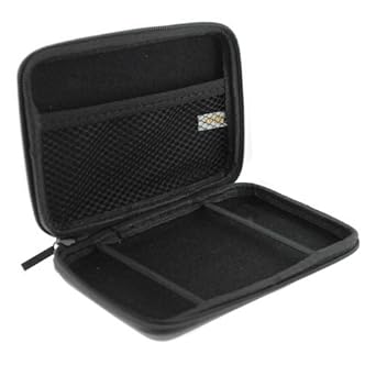 BIRUGEAR Black Eva Pouch Carrying Case for GPS TomTom START 40 M/50 M, One XL/XL S/XL 330, Go 720 730 920, Garmin Nuvi 200w 2
