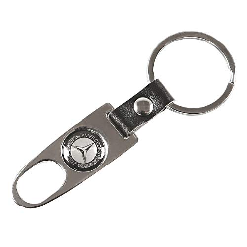 ORFORD Car Wheel Tire Valve Caps, Valve Stem Air Caps Keychain Combo Set Styling for Mercedes Benz, Sliver - Thumbnail 4