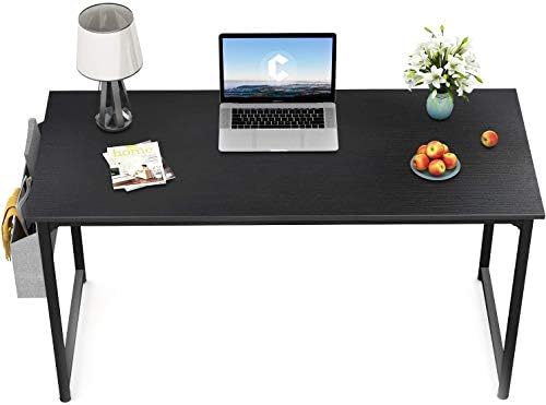 black computer desk
