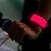 Higo LED Lighted Slap Bracelet - Glow in The Dark Sports Event Wristbands, Safety Reflective Gear Light Up Armbands for Running, Cycling, Jogging, Hiking