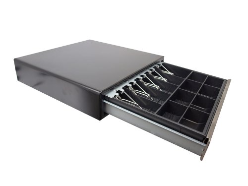 ANGEL POS 18" Cash Drawers 18-Inch POS Cash Drawer with Stainless Steel Front Cash Register