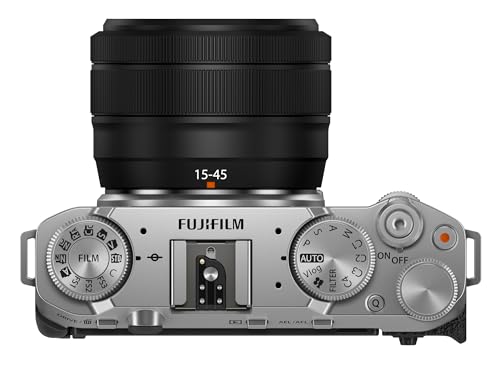 Cámara digital sin espejo FUJIFILM X-M5 XC15-45mmF3.5-5.6 OIS PZ Kit de lentes - Plata
