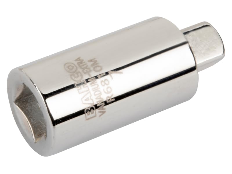 Bahco R6810M-10 Valve Setting Socket Insert Size 10, Silver
