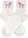 Hip Hop 50's Shop 50s Costume 3 pc Accessory Set Chiffon Scarf, Cat Eye Glasses and Bobby Socks for Women (Hot Pink)